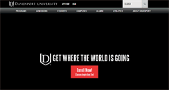 Desktop Screenshot of davenport.edu